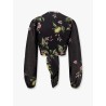 Cactus ramie shirt with knot detail