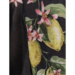 Cactus ramie shirt with knot detail