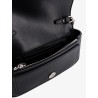 Love one pocket leather shoulder bag with love birds buckle