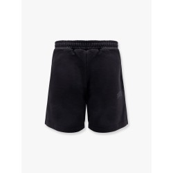 Cotton bermuda shorts with logo