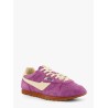 Windspin low-top suede and leather sneakers