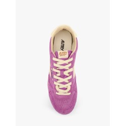 Windspin low-top suede and leather sneakers