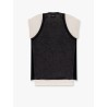 Mark cotton blend t-shirt with combined top