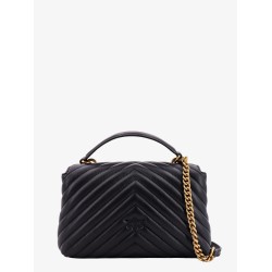 Matelassé leather handbag with iconic love birds buckle