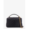 Matelassé leather handbag with iconic love birds buckle