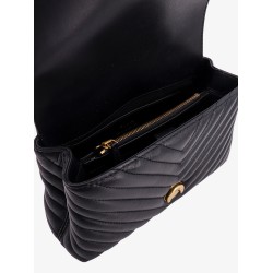 Matelassé leather handbag with iconic love birds buckle