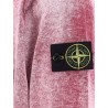 Cotton reversible sweater with iconic logo patch