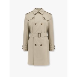 Organic cotton trench with madras lining