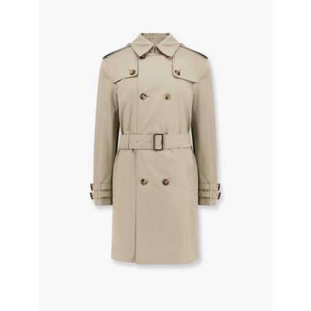 Organic cotton trench with madras lining