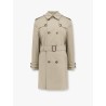Organic cotton trench with madras lining