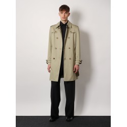 Organic cotton trench with madras lining