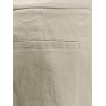 Linen trouser with pinces
