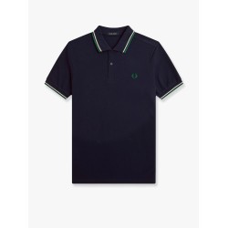 Classic polo shirt with logo embroidery
