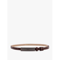 New plate 15 max mara sfilata leather belt