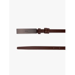 New plate 15 max mara sfilata leather belt
