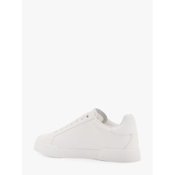 Portofino low-top leather sneakers with lateral monogram