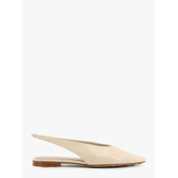 Sofia flat leather slingback