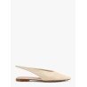 Sofia flat leather slingback