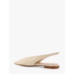 Sofia flat leather slingback