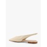 Sofia flat leather slingback