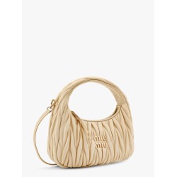Wander matelassé leather handbag