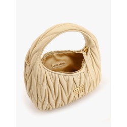Wander matelassé leather handbag