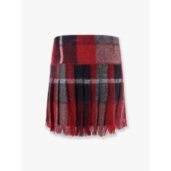 Check'n'dior madras mohair and wool kilt