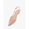 My dior patent leather slingback with christian dior paris signature