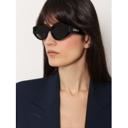 Cat-eye acetate sunglasses