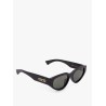 Cat-eye acetate sunglasses