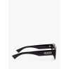 Cat-eye acetate sunglasses