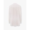 Stand collar organic cotton shirt