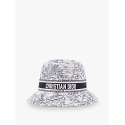 D-bobby toile de jouy scotland bucket hat with narrow brim