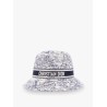 D-bobby toile de jouy scotland bucket hat with narrow brim