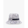 D-bobby toile de jouy scotland bucket hat with narrow brim