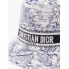 D-bobby toile de jouy scotland bucket hat with narrow brim