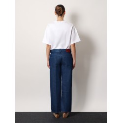 Certified cotton denim jeans