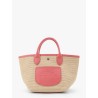 Le panet pliage rafia  shoulder bag