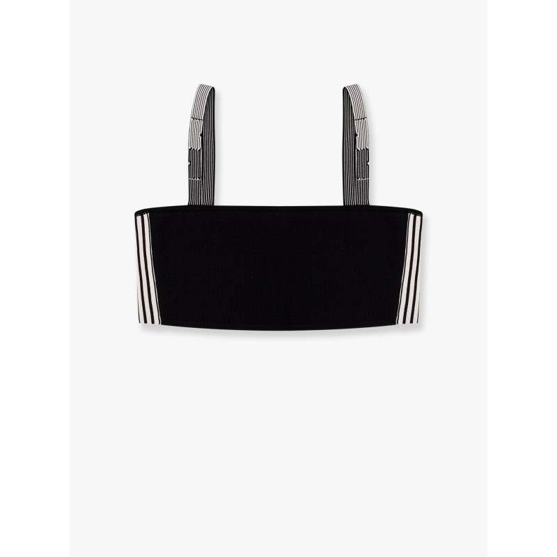 Compact technical knit bralette with dior graphique motif