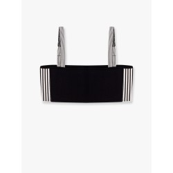 Compact technical knit bralette with dior graphique motif