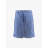 Cotton bermuda shorts with lateral maxi pockets