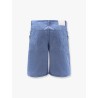 Cotton bermuda shorts with lateral maxi pockets