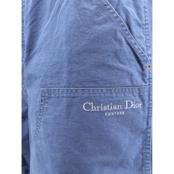 Cotton bermuda shorts with lateral maxi pockets
