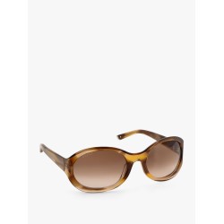 Gucci rosso ancora rounded sunglasses