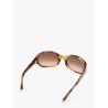 Gucci rosso ancora rounded sunglasses
