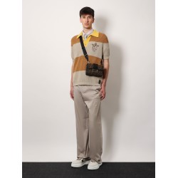 Baguette double jacquard shoulder bag