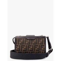 Baguette double jacquard shoulder bag