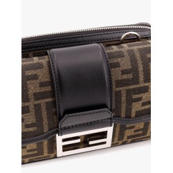 Baguette double jacquard shoulder bag