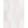 Jacquard silk trouser with floral motif