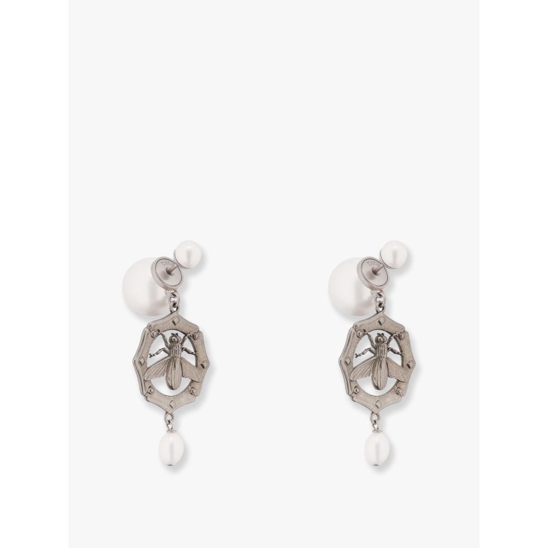 Dior tribales metal earrings